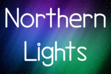 Northern Lights freefonts - 03