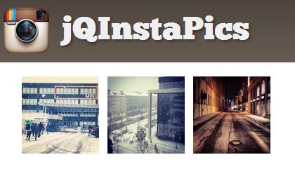 jQInstaPics:  jQuery plugin To Display Instagram Photos