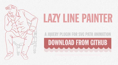 Lazy Line Painter: A jQuery Plugin For SVG Path Animation