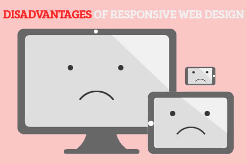 Responsive web design disadvantages