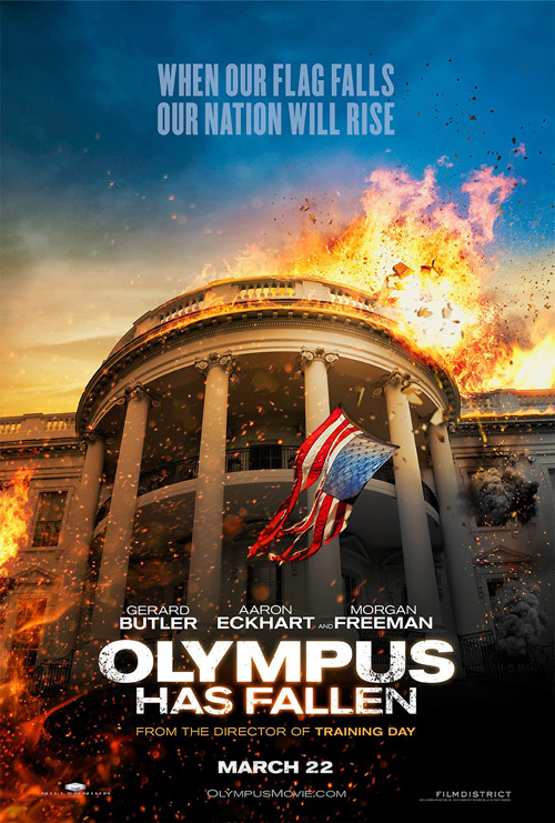 Olympus Has Fallen movie posters