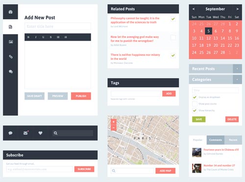 Free Psd UI Kits For Web and Mobile-21