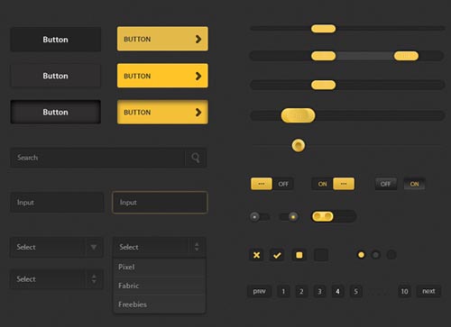 Free Psd UI Kits For Web and Mobile-6