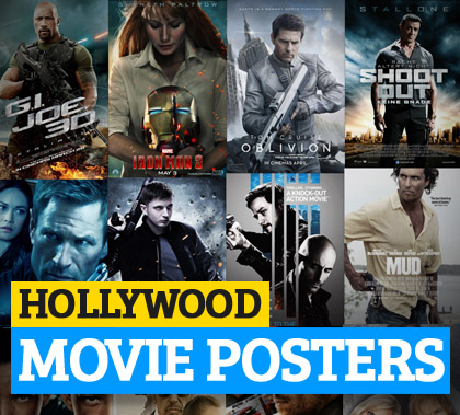 Hollywood movie posters