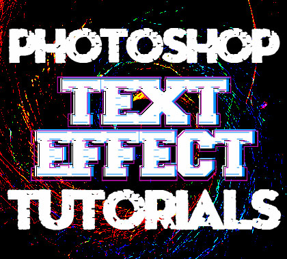 Creating Amazing Text Effect with Photoshop Tutorials