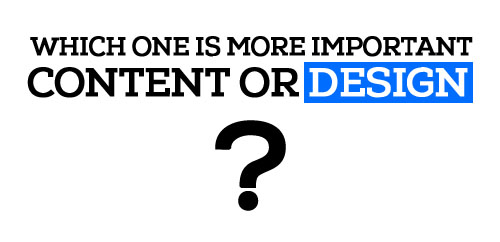 Content or Design
