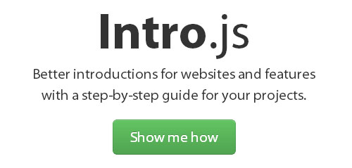 Intro.js: Introduce your Website Features Step-by-Step