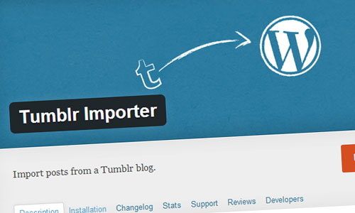 Tumblr Importer WordPress Plguin