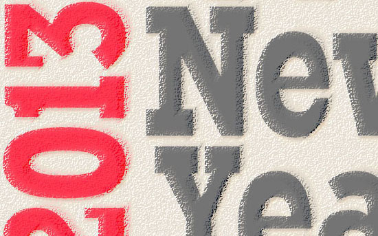 Simple New Year Typographic Wallpaper