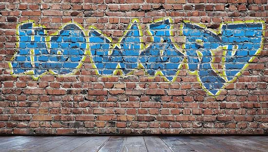 Graffiti Text Effect in Photoshop