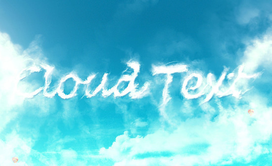 Design an Interesting Cloud Text Effect in Photoshop