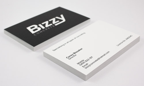 Beautiful Black and White Business Cards