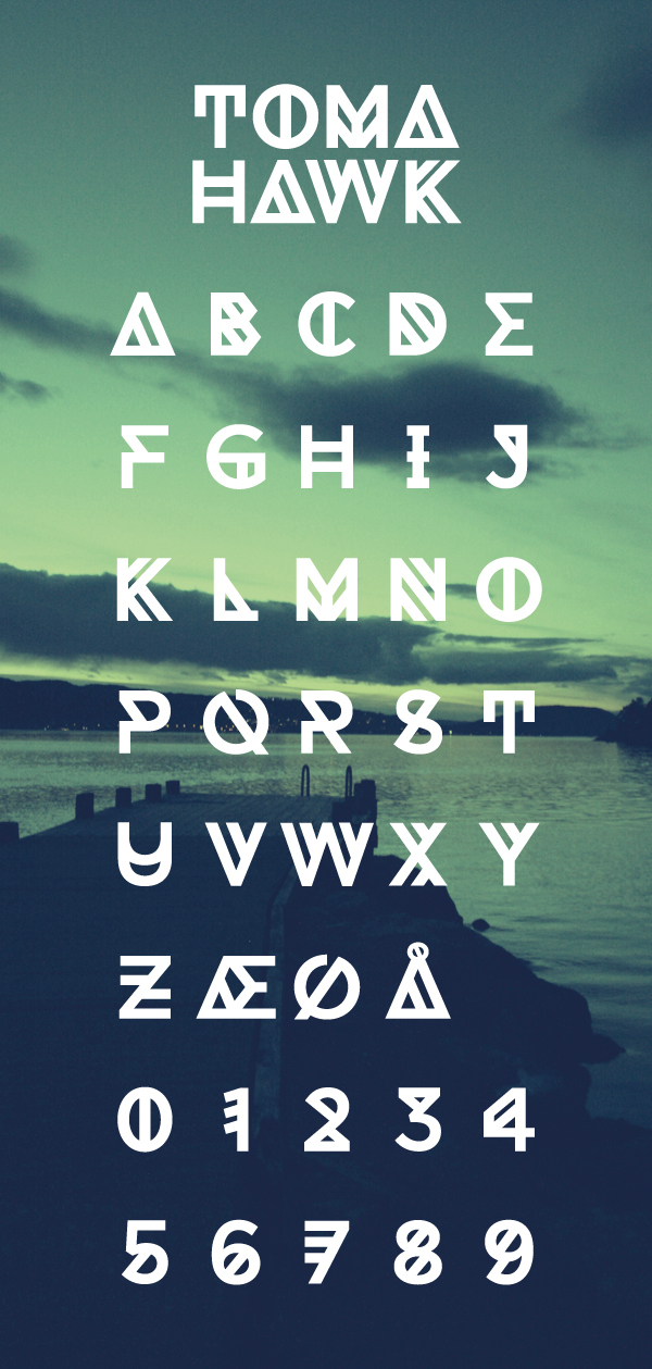 Tomahawk Font