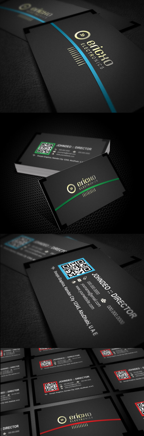 Electro Business Card