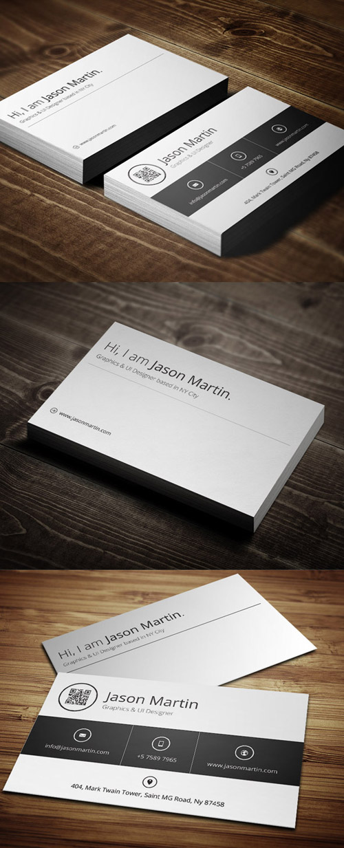 Metro Style Business Card