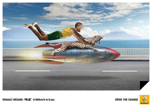 Renault: Cheetah Advertising Poster-35