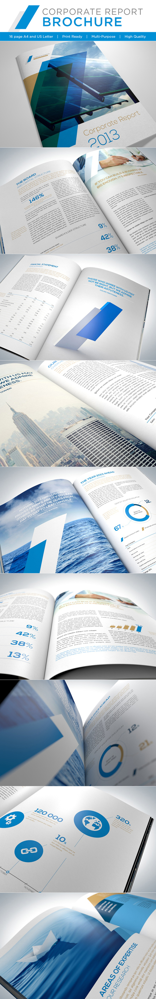 Corporate Report Brochure Design