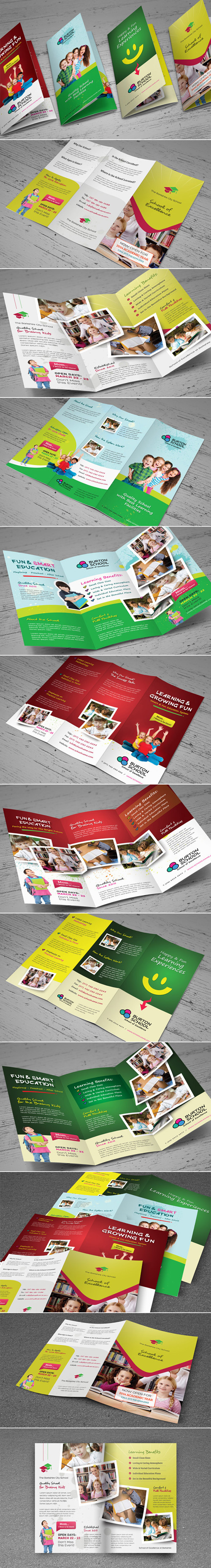 Junior School Trifold & Bifold Brochures