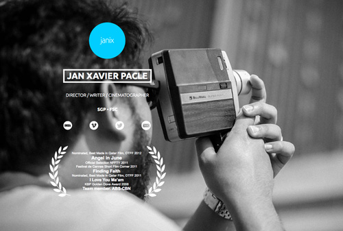 Janix Pacle One Page Website Design