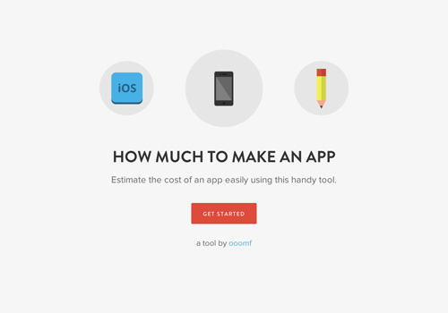 How Much To Make An App One Page Website Design