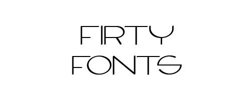 Firty Free Font