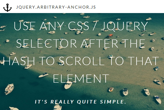 Smooth Scrolling For Any Element On Page With jQuery