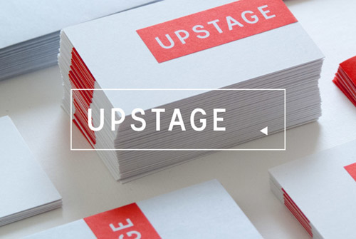 Upstage identity Logo Design