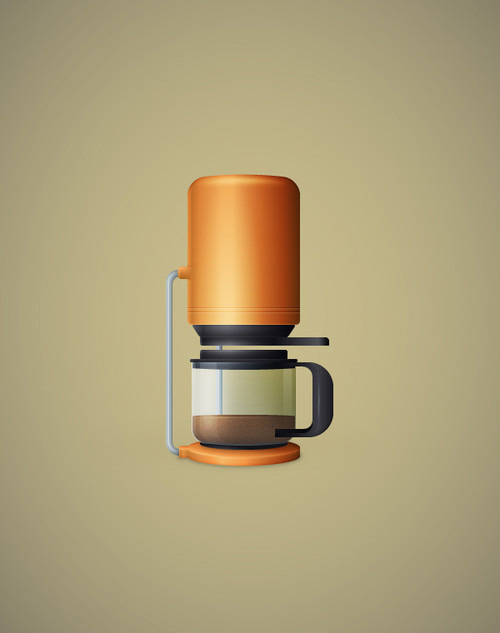 Create a Detailed Coffee Maker Illustration in Adobe Illustrator