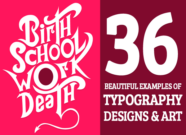 Typefaces Typography Designs and Posters