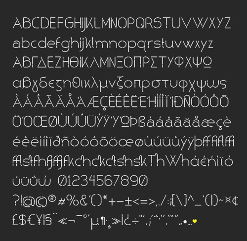 ATF Lorem Font Typogrpahy