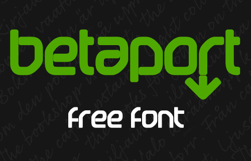Betaport Free Font