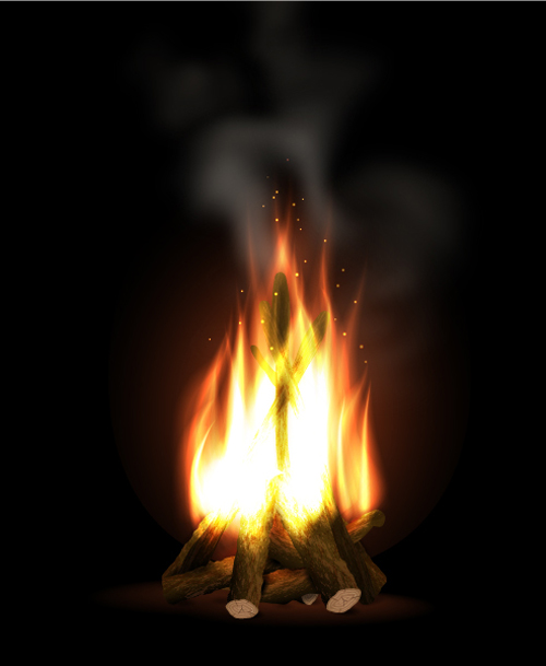 Create a Bonfire With Blends in Adobe Illustrator