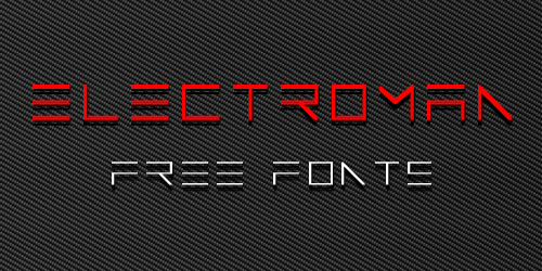 ElectroMan Free Font