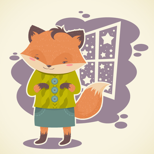 How to Create a Flat, Subtle Textured Fox in Adobe Illustrator