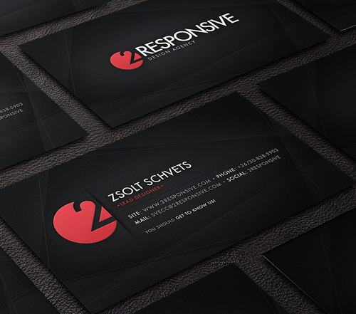 2Responsive Business Card