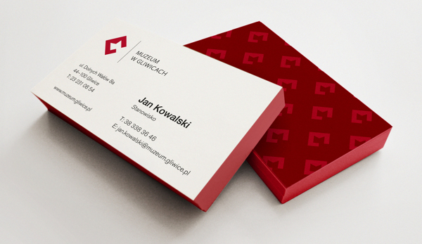 Gliwice Museum Business Card