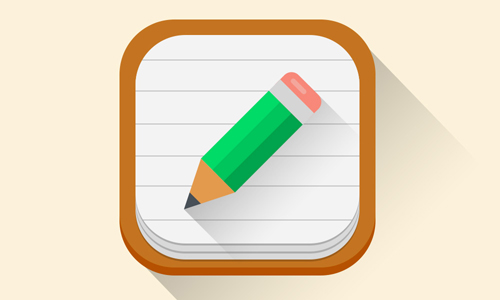 Flat iOS 7 App Icon