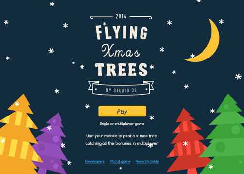 Flying X-Mas Trees