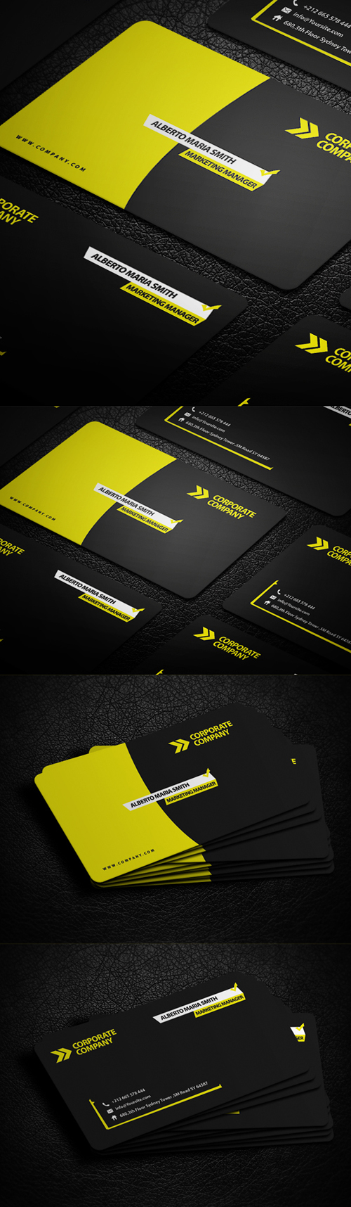 business cards template design - 11