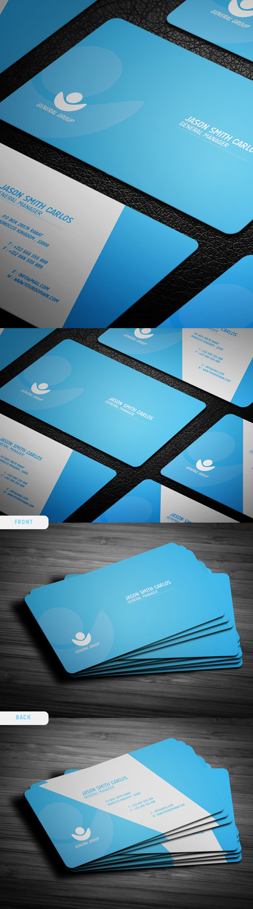 business cards template design - 12