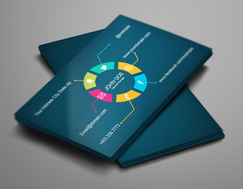 business cards template design - 15
