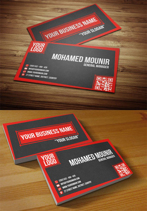 business cards template design - 22