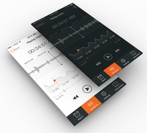 Sleep Tracker UI Designs and Concepts for Inspiration