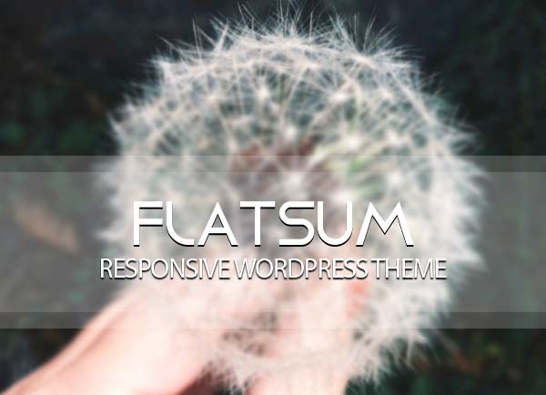 FlatSum - Multi-Purpose Responsive WordPress Theme