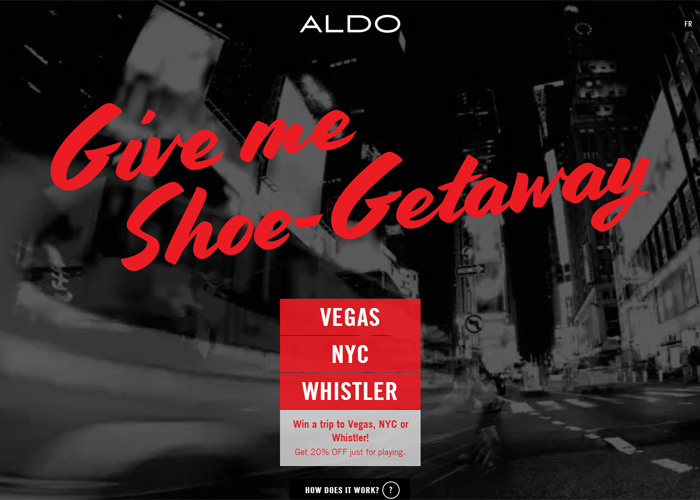 ALDO Shoe Getaway