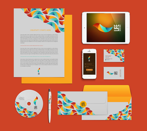 Corporate Identity : Flyer, Badge. Leaflet, Booklet, File Cover and Stationary - 15