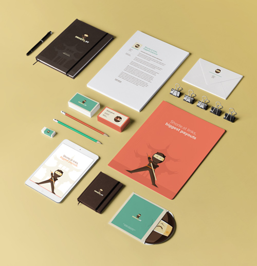 Corporate Identity : Flyer, Badge. Leaflet, Booklet, File Cover and Stationary - 16