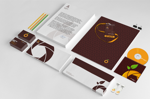 Corporate Identity : Flyer, Badge. Leaflet, Booklet, File Cover and Stationary - 2