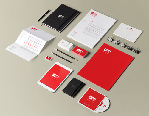 Corporate Identity : Flyer, Badge. Leaflet, Booklet, File Cover and Stationary - 9