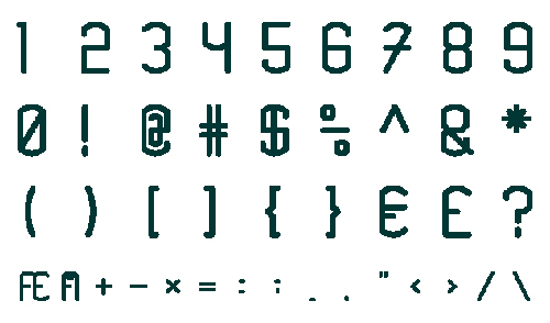 Knarrstaver Font